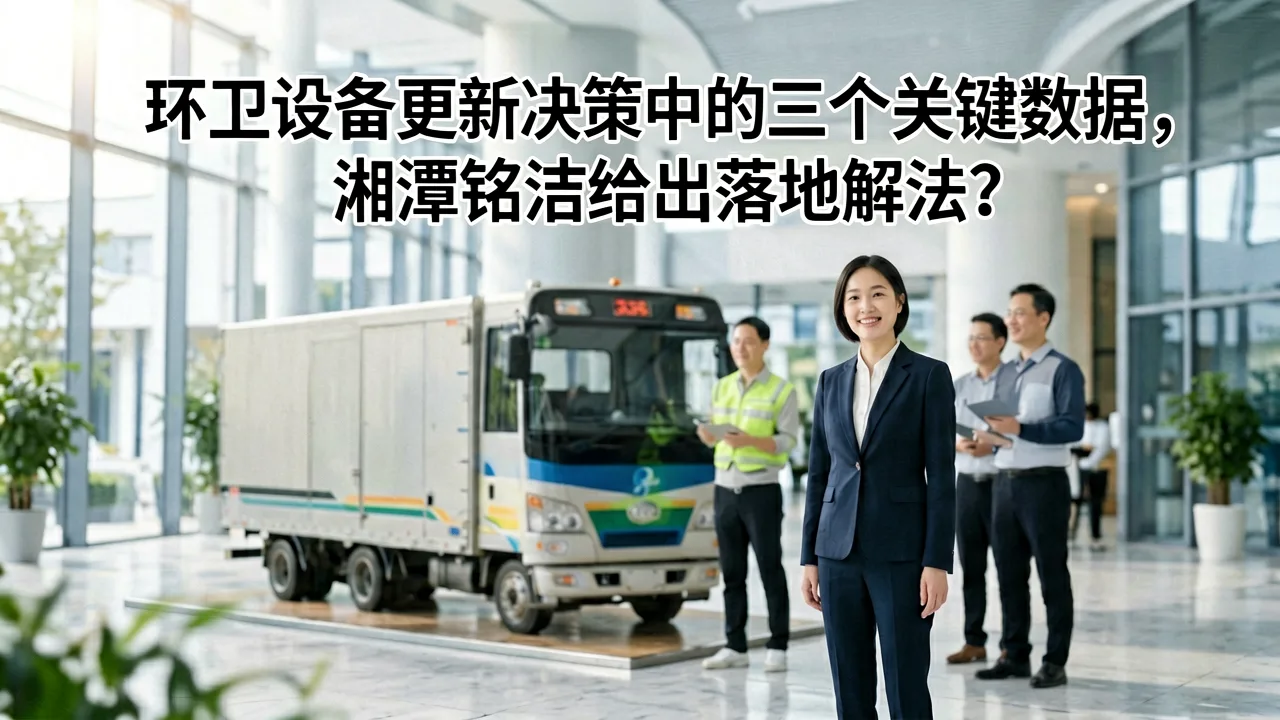 环卫设备更新决策中的三个关键数据,湘潭铭洁给出落地解法